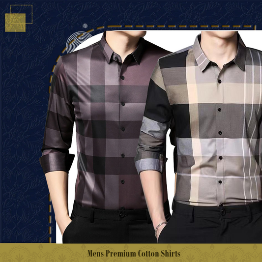 Men's Premium Cotton Shirts (BB 2+ CGL)