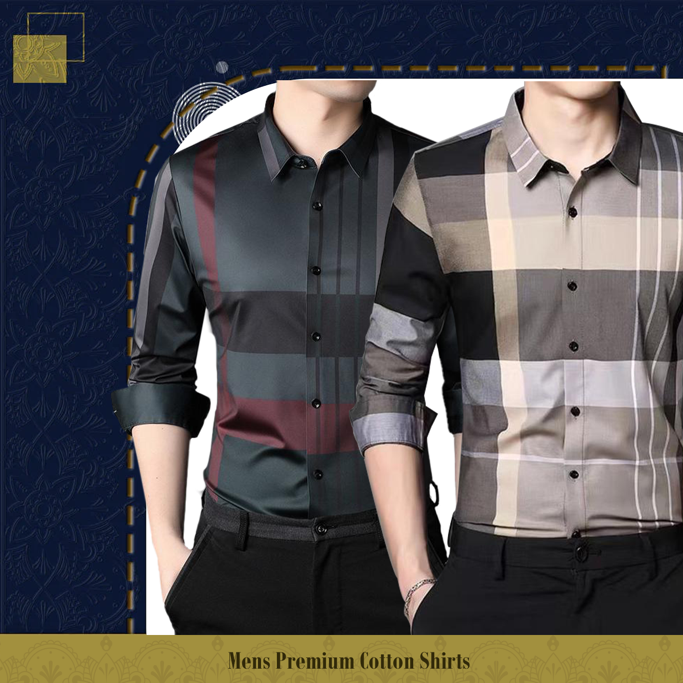 Men's Premium Cotton Shirts (RBL+CGL)