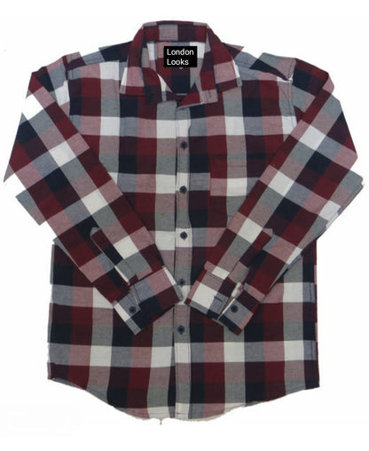 COMBO OF 5 TRENDY CHECK SHIRTS